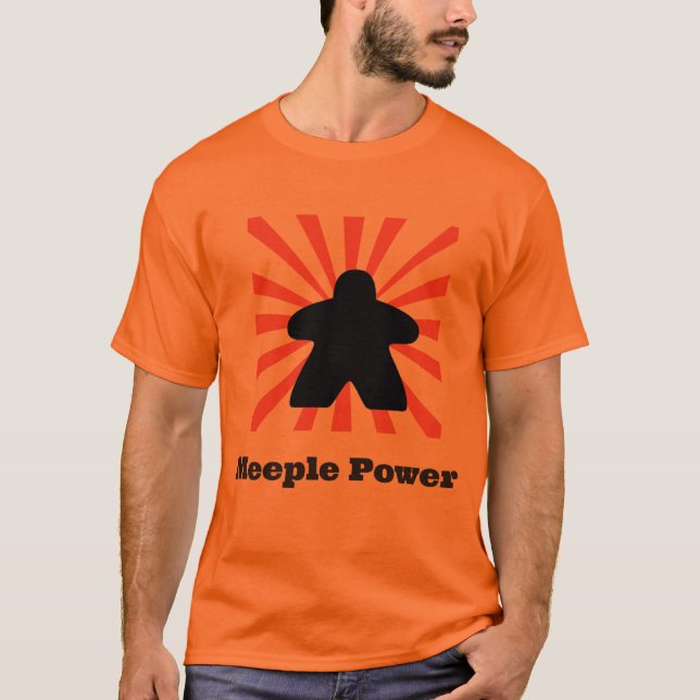 Camiseta Poder de Meeple (Frente)