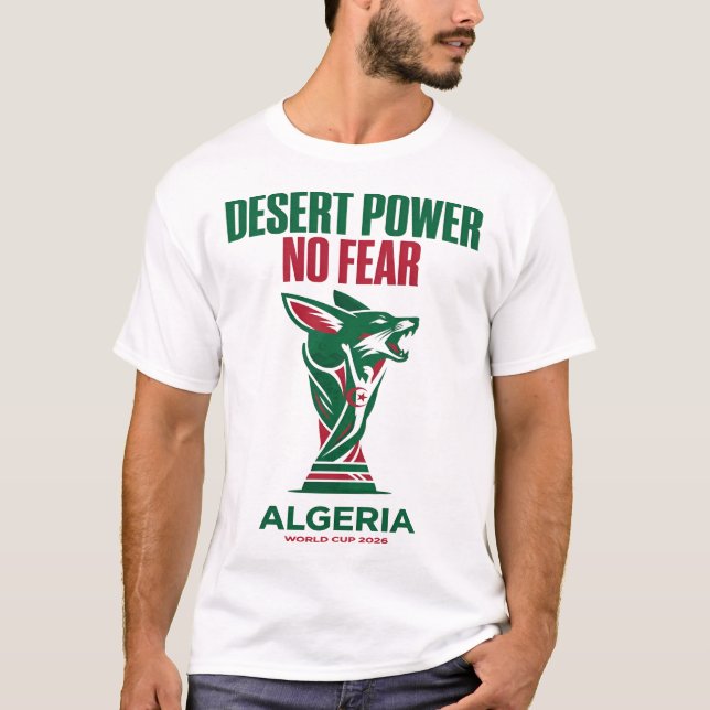 Camiseta Poder do Deserto Sem Medo (Frente)