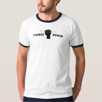 Camiseta Poder do guardanapo - PODER ao ARRUMADO!