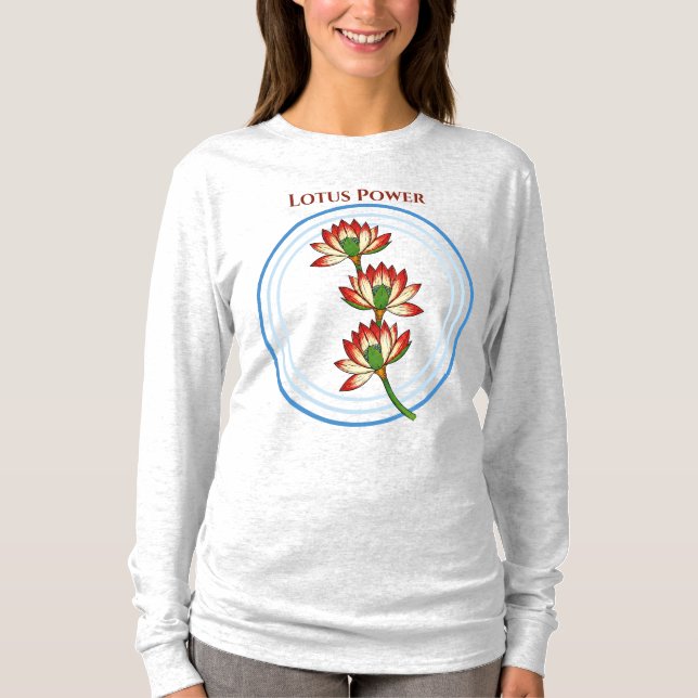 Camiseta Poder do Lótus (Frente)