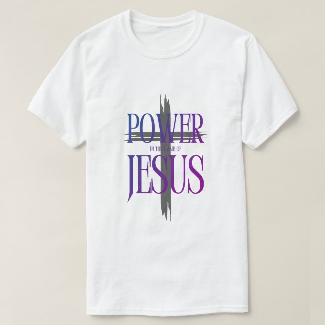 Camiseta Poder do Nome de Jesus (Frente do Design)