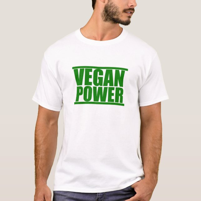 Camiseta Poder do Vegan (Frente)