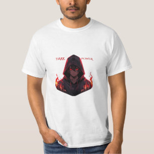 Camiseta Poder escuro - Força do Anime 