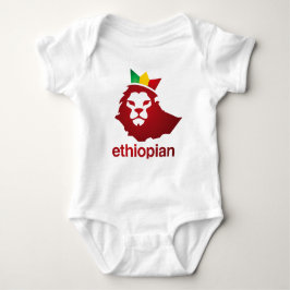 Camiseta Poder etíope - Bodysuit do jérsei do bebê