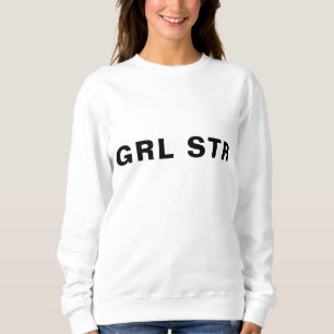 Camiseta Poder Feminino Moderno Estilo Ousado GRL PWR