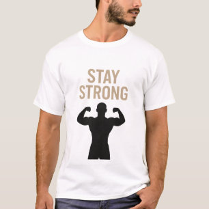 Camiseta Poder Interior – Cartaz Motivacional de Treino em