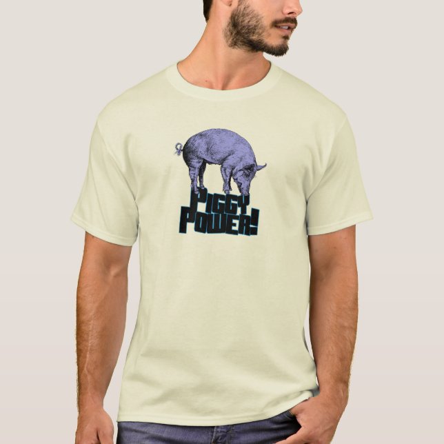 Camiseta Poder leitão! (Frente)