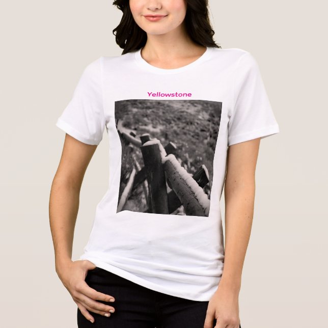 Camiseta Poder Para Meninas Em Yellowstone (Frente)