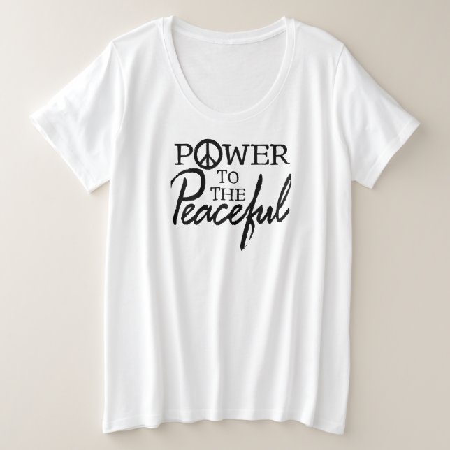 Camiseta Poder Para o Pacífico (Frente do Design)