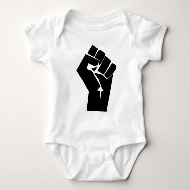 Camiseta Poder preto (Frente)