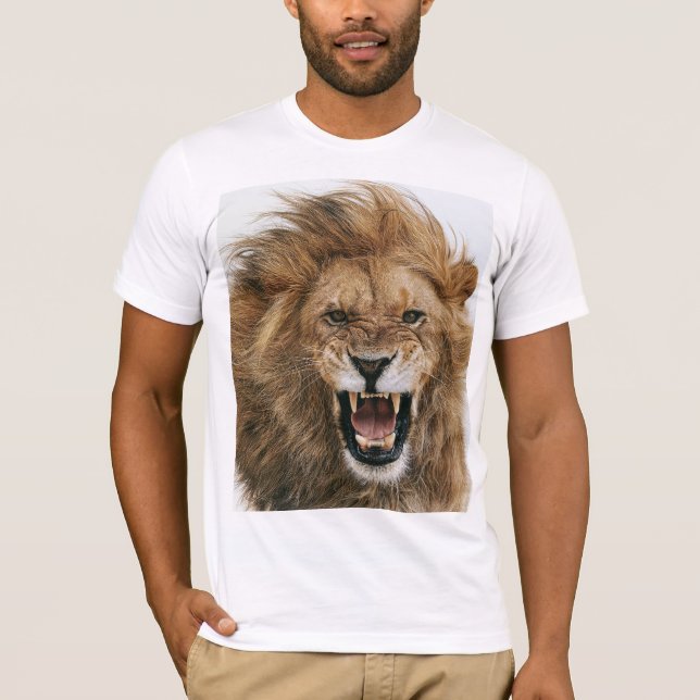 Camiseta Poder Primal 003 – Leão (Frente)
