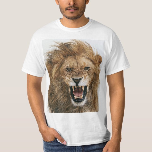Camiseta Poder Primal 003 – Leão (Frente)
