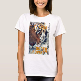 Camiseta Poder super do tigre