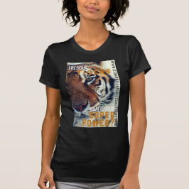 Camiseta Poder super do tigre