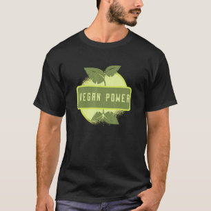 Camiseta Poder Vegano Vegetariano Planta Maçã Musculação Tr