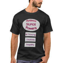 Camiseta Poderes Super Disléxicos