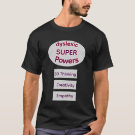 Camiseta Poderes Super Disléxicos