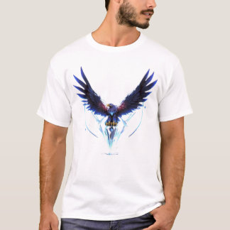 Camiseta Poderosa águia Cristal