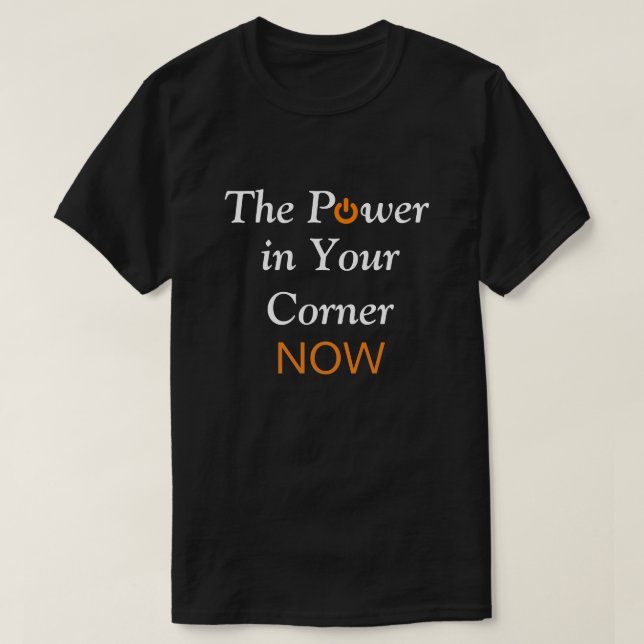 Camiseta poderosa motivação de negócios melhores realizaçõe (Frente do Design)