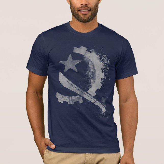 Camiseta ` Poderoso da revolução (Frente)