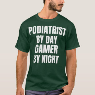 Camiseta Podiatra Por Jogador Do Dia À Noite