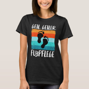 Camiseta Podiatria De Pé De Pé Podiatria De Pé Peredicura P