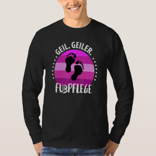 Camiseta Podiatria De Pé De Pé Podiatria De Pé Peredicura P