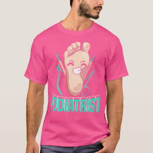 Camiseta Podiatrista Engraçado Pé Podiatras Médico Podiatri