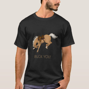 Camiseta Põe-Te! Funny Sorrel Horse Dark