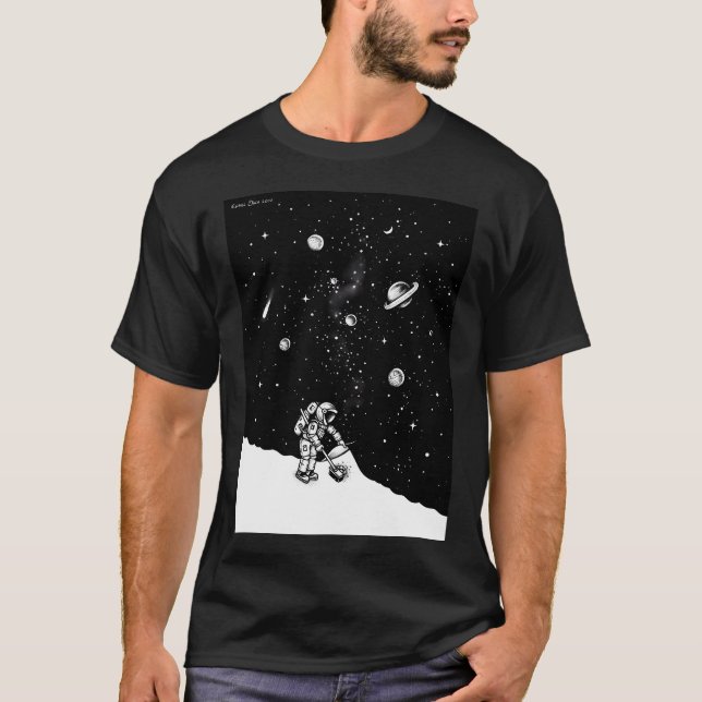 Camiseta Poeira Cósmica (Frente)