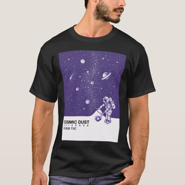 Camiseta Poeira Cósmica (Frente)