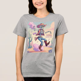Camiseta Poeira de Osso Yeehaw – Levantando Diversão no Des