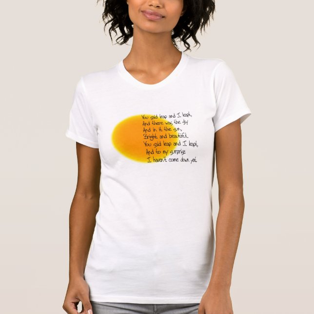 Camiseta Poema de Sun (Frente)