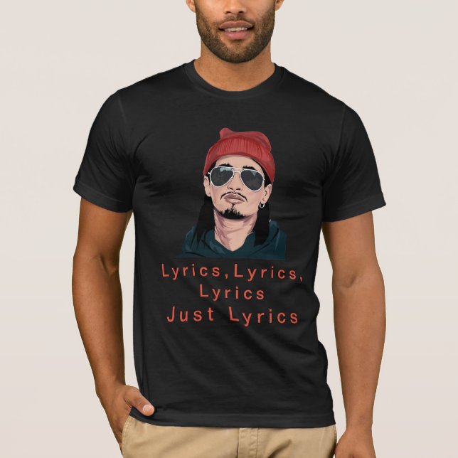 Camiseta Poemas líricos soolking do t-shirt, poemas (Frente)