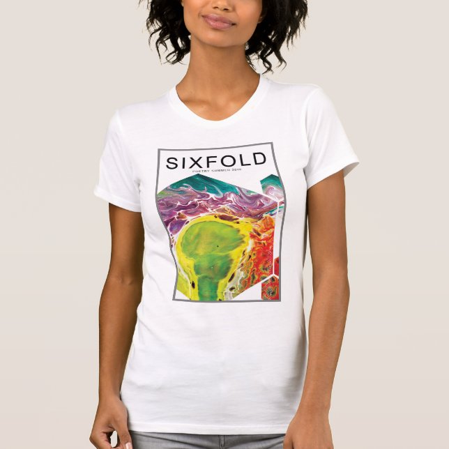 Camiseta Poesia 2018 do verão (Frente)