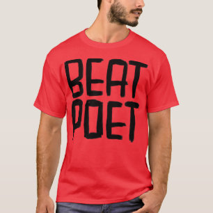 Camiseta Poeta de Beat do Escritor