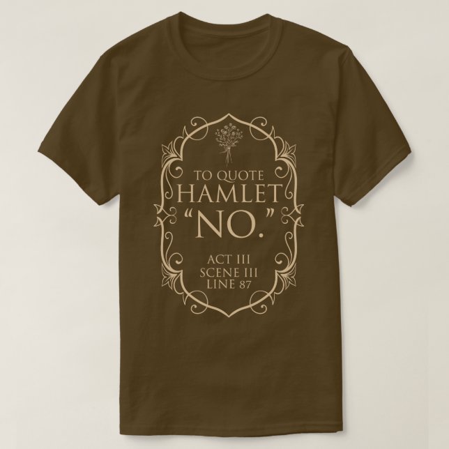 Camiseta Poeta de literatura estética Shakespeare 9 (Frente do Design)