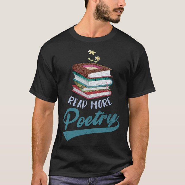 Camiseta Poetas de Poesia Leitores do Livro Poeta (Frente)