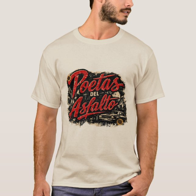 Camiseta Poetic Outlaw Rock (Frente)