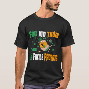 Camiseta Pog Mo Thoin Rua Patrick'S For Irish Engraçado