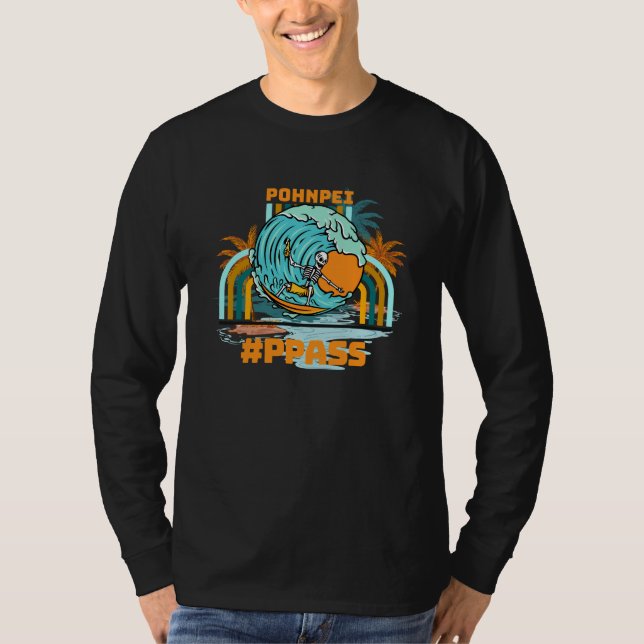 Camiseta Pohnpei Pass Surfer's (Frente)