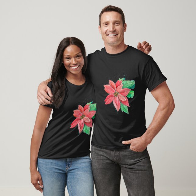 Camiseta Poinsettia (Unissex)