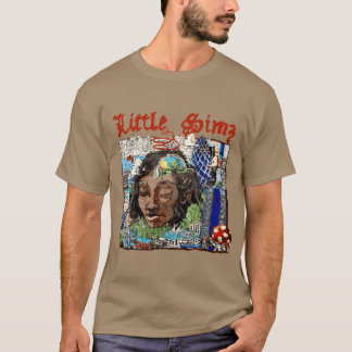 Camiseta Point And Kill Little Simz amigos engraçados