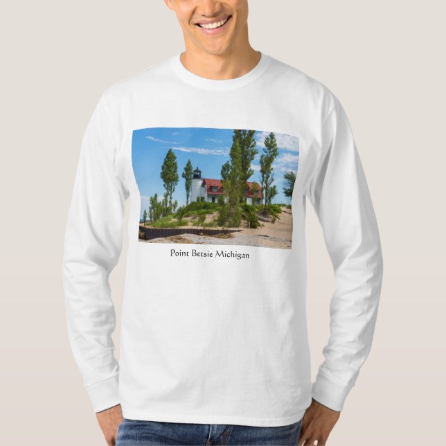 Camiseta Point Betsie Lighthouse (Frente)