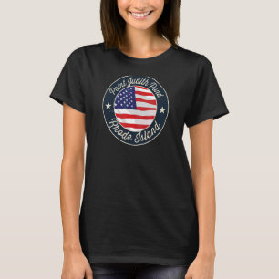 Camiseta Point Judith Pond Patriotic Rhode Island Souvenir