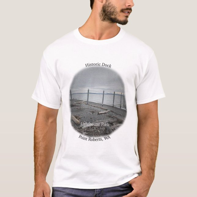 Camiseta Point Roberts Dock (Frente)