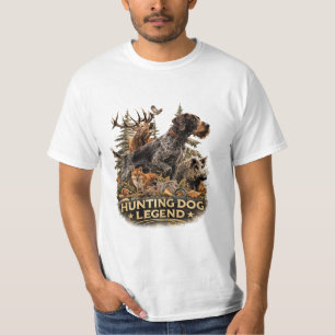 Camiseta Pointer Alemão de Cabelo Cabeludo