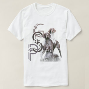 Camiseta Pointer Alemão de Cabelo Curto