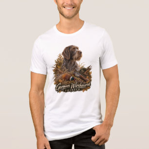 Camiseta Pointer Alemão de Pelo Cabeludo
