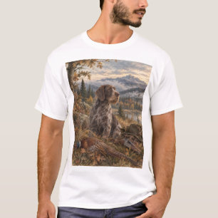 Camiseta Pointer Alemão de Pelo Cabeludo